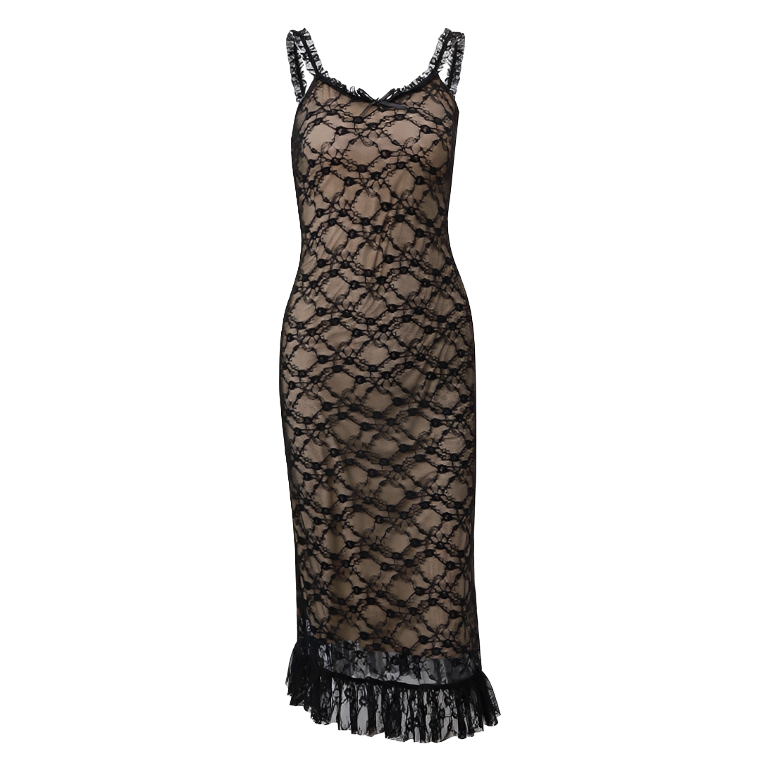 Anjenette - Vestido Midi con Estilo y Chic