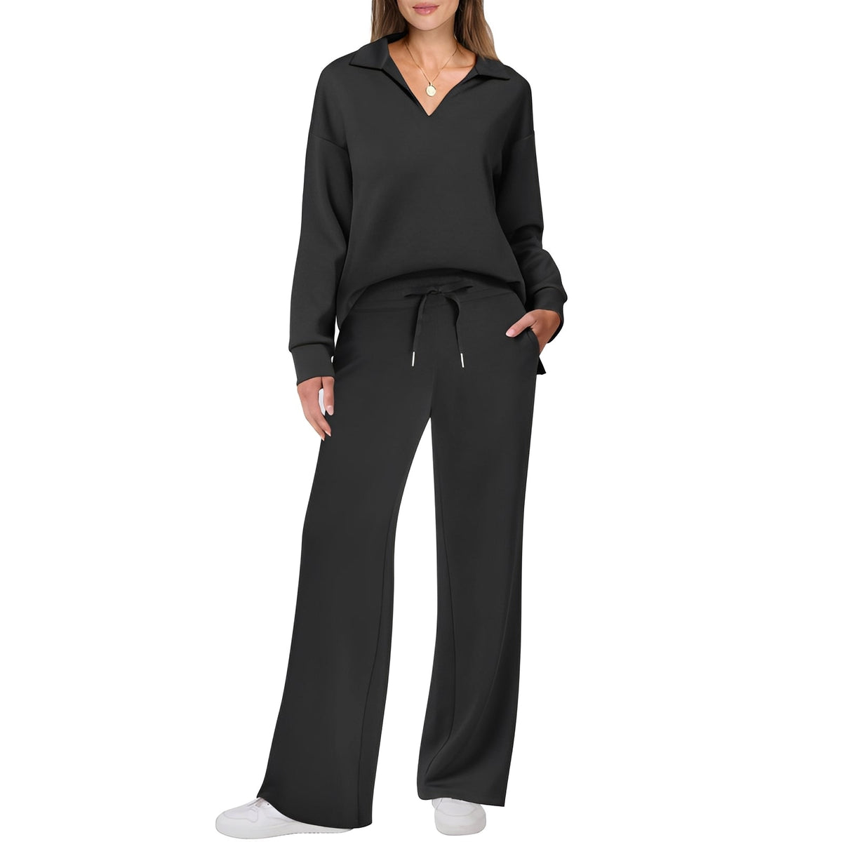 Carmena - Set de pantalones confortable y acogedor