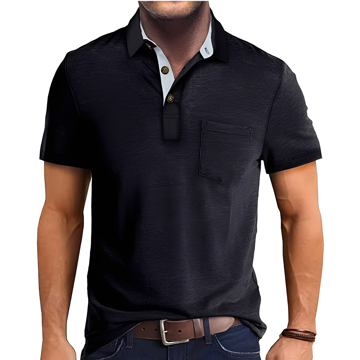 Abner - Polo con diseño clásico