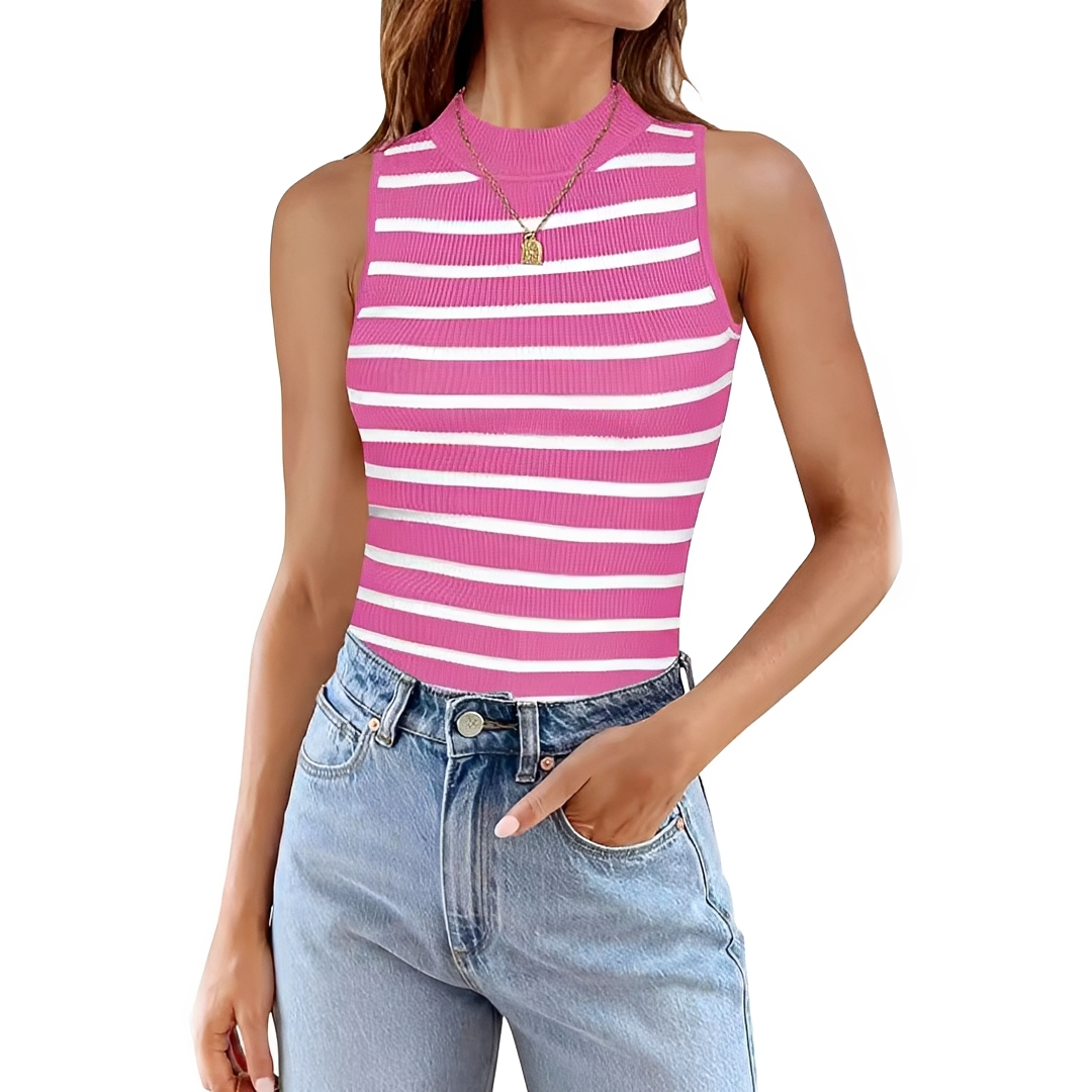 Therese - Top Casual a Rayas