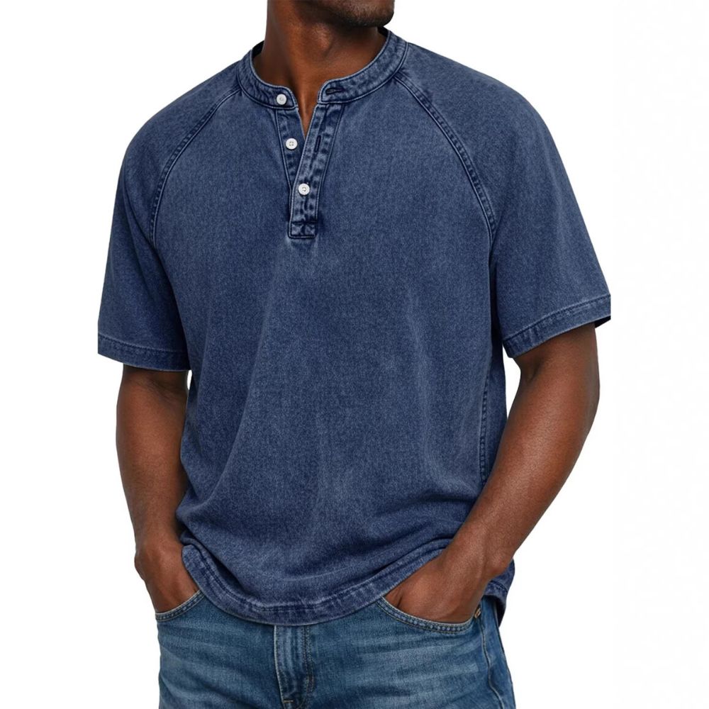 Austin - Camisa Suelta Lavada