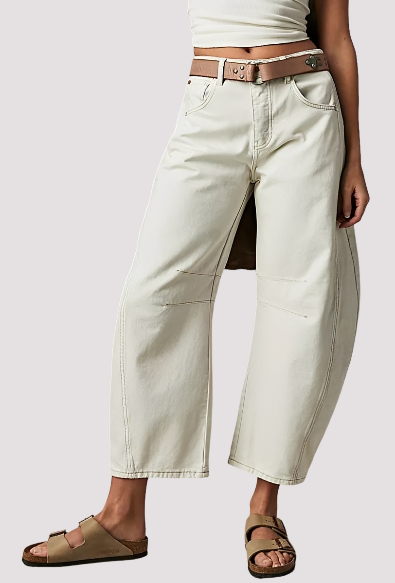 Kendra - Pantalones Elegantes de Pierna Ancha