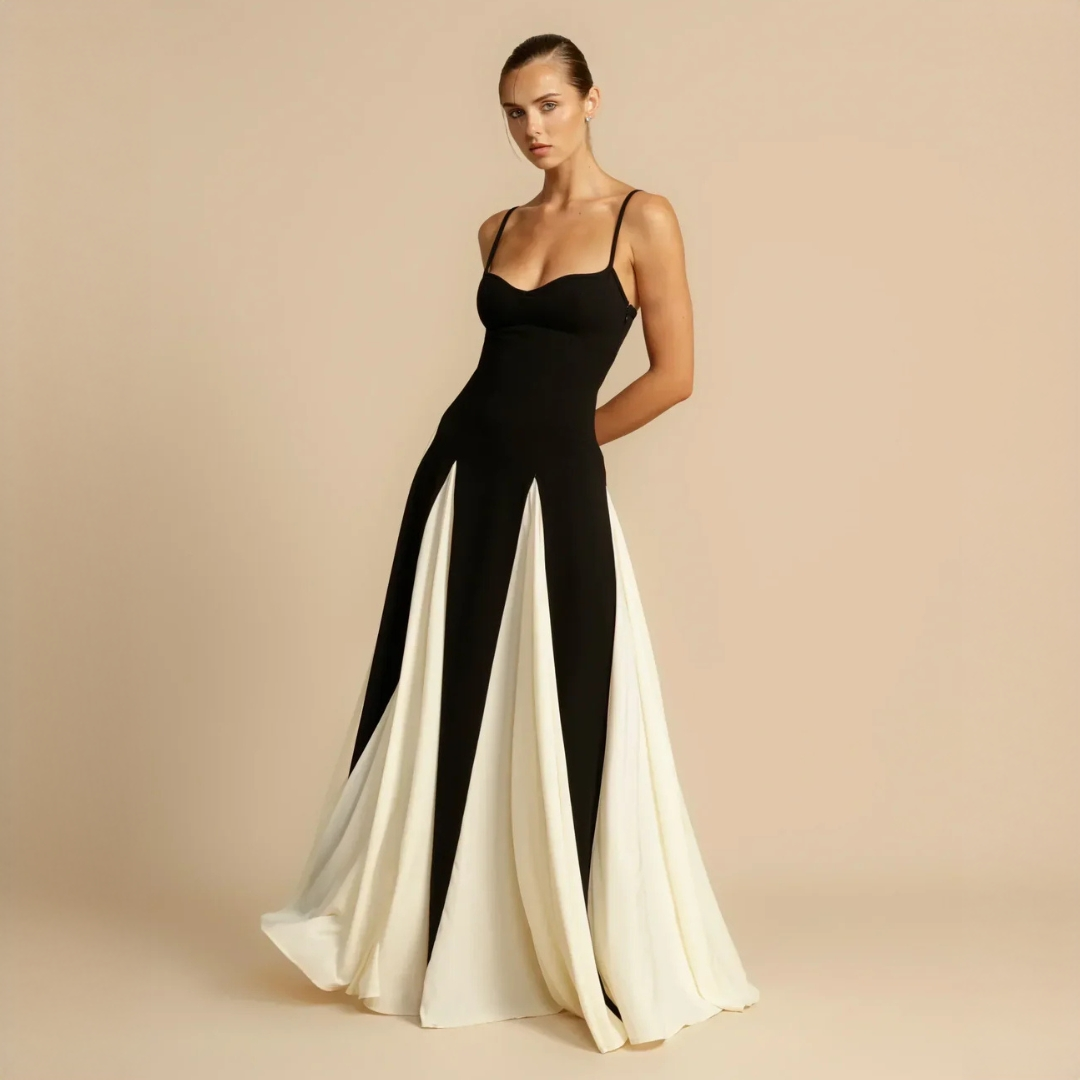 Roxanne - Vestido Maxi de Moda