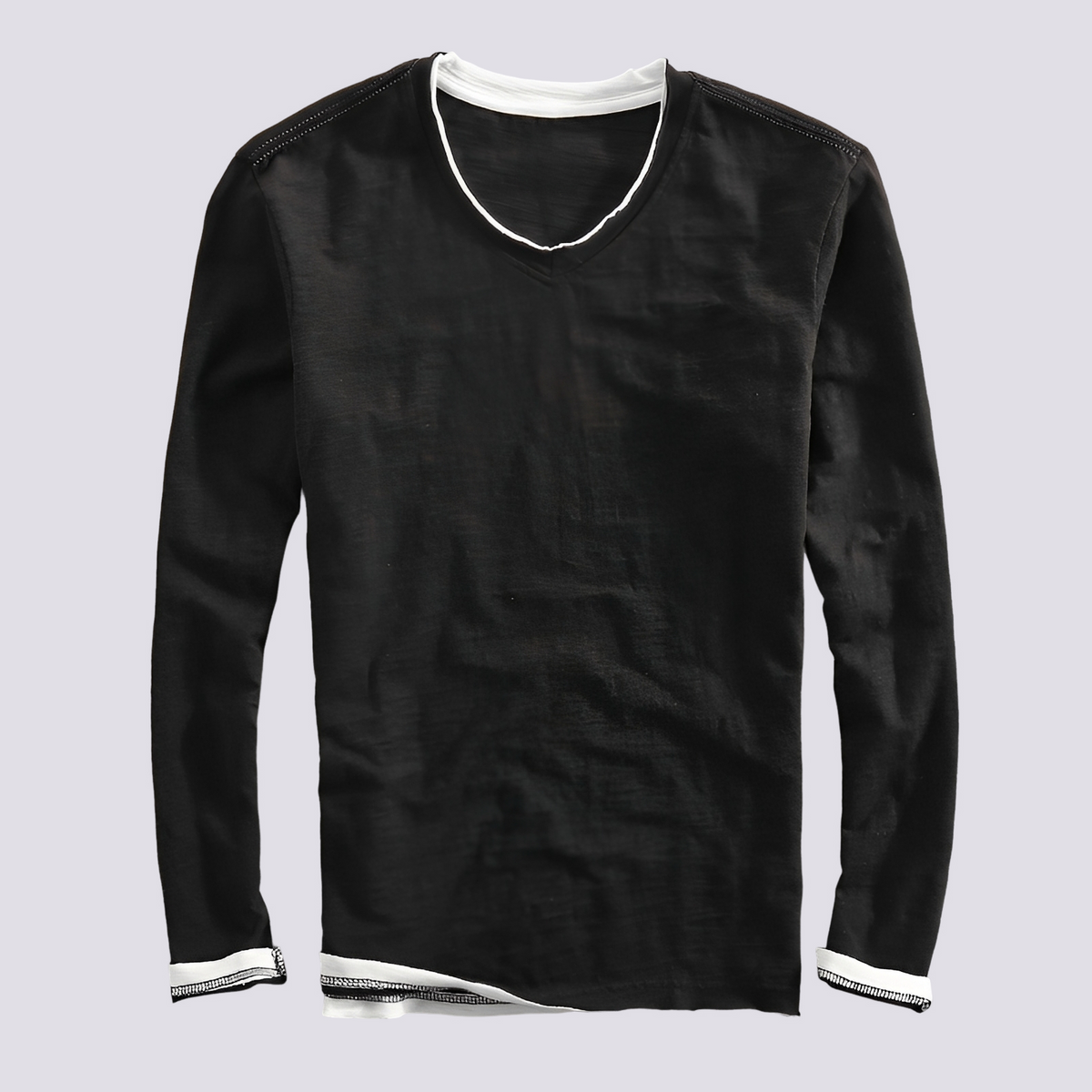 Jack - Camisa Elegante de Manga Larga Desgastada