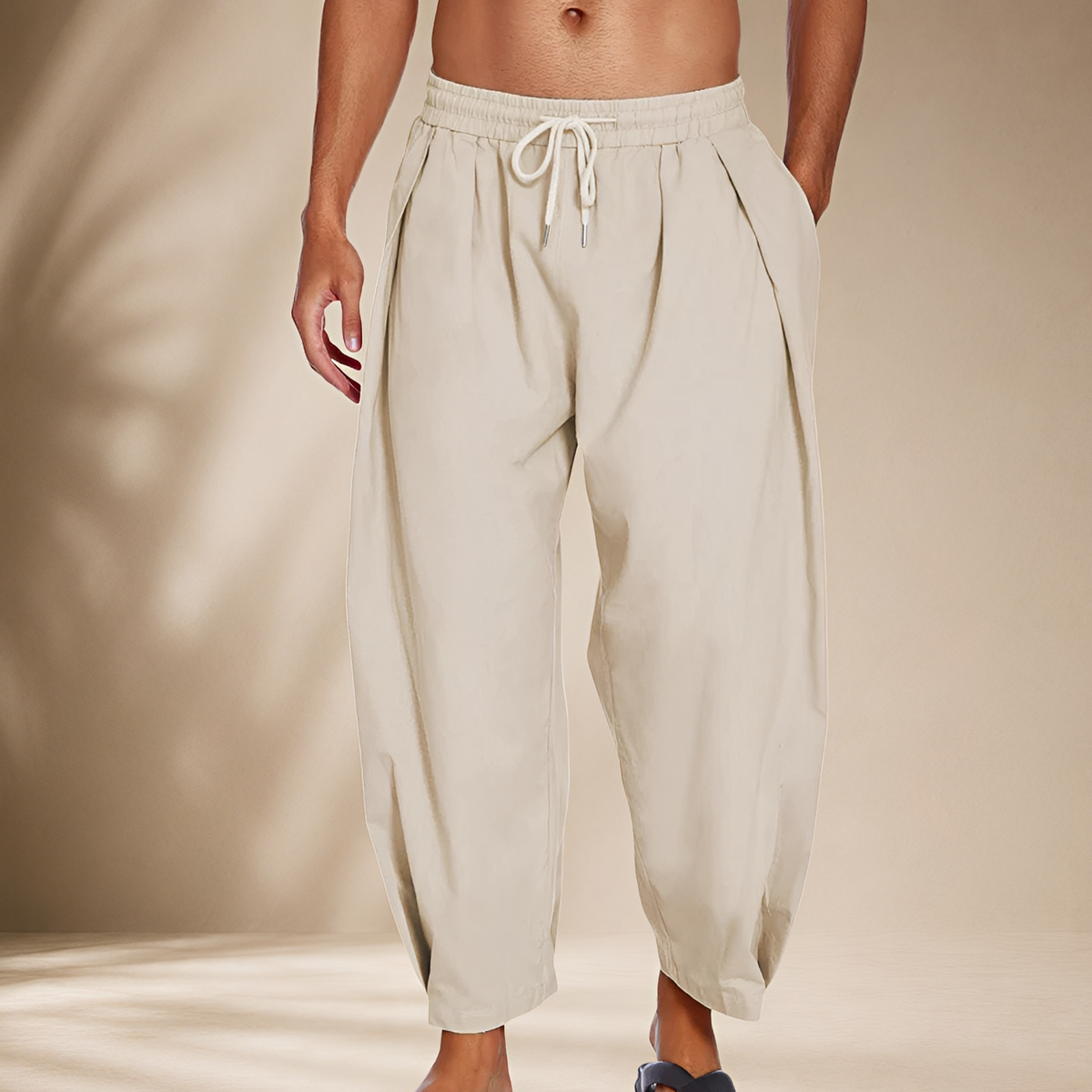 Felix - Pantalones Holgados con Bolsillos