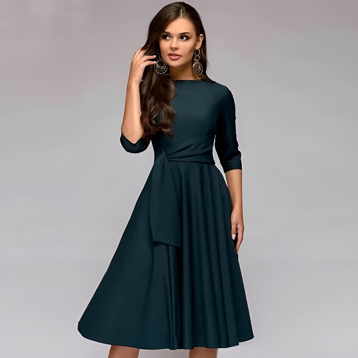Sameer - Vestido Midi Casual