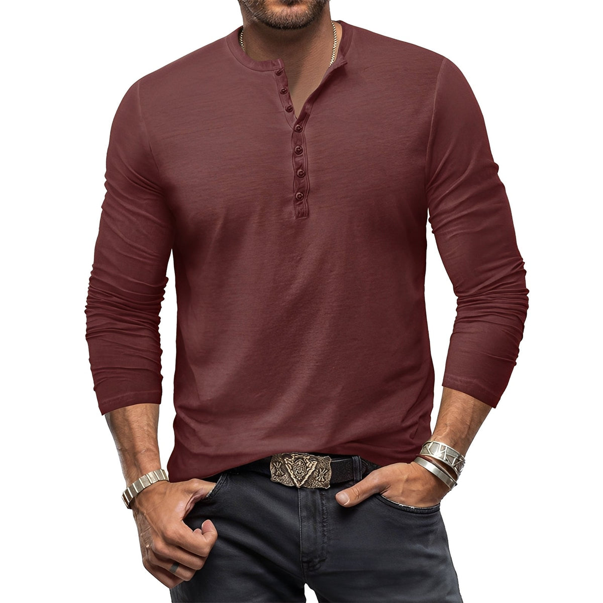 Ronan – Camisa para hombre – Clásica y cómoda