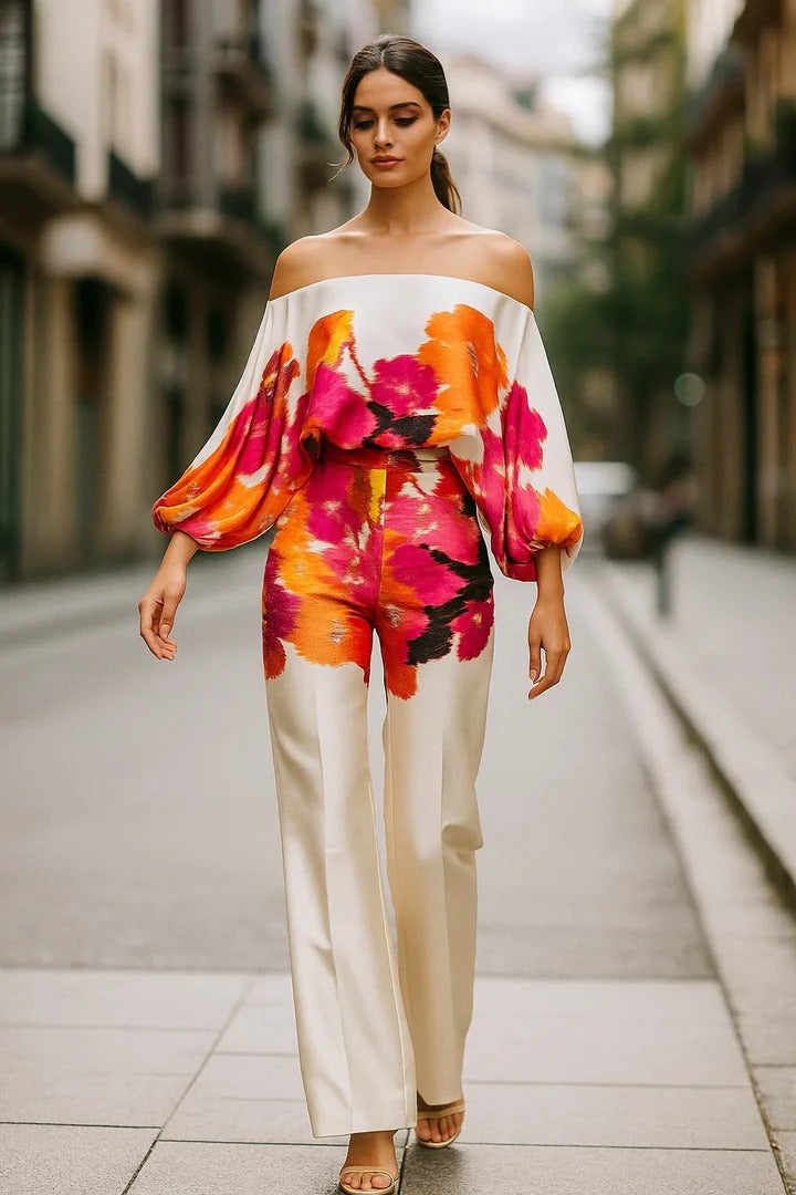 Vivian - Conjunto Suelto de 2 Piezas con Estilo