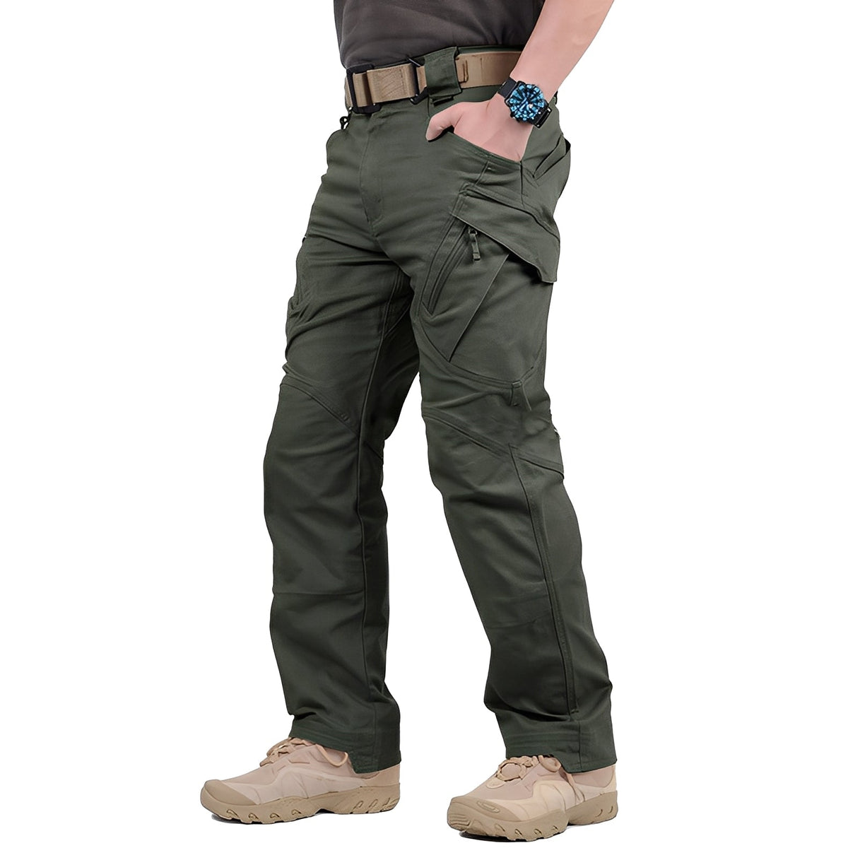 Roshan - Pantalones cargo confortables