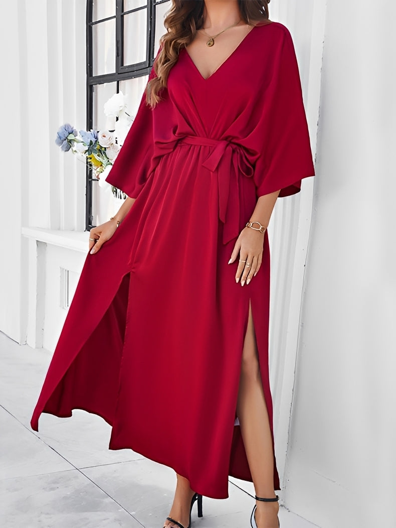 Eleanor - Vestido Maxi Suelto Elegante
