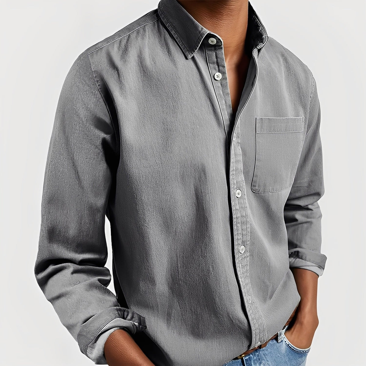Tanner - Camisa informal con botones