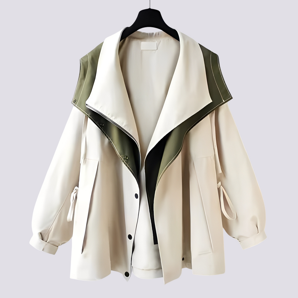 Jaquelyn - Estilo, abrigo ligero para mujeres