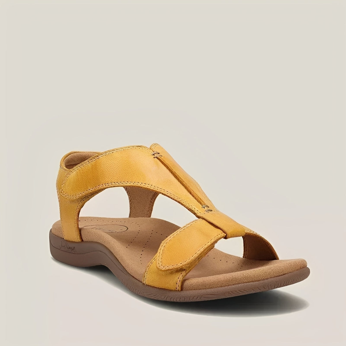 Sharon - Sandalias de Plataforma con Correa de Velcro