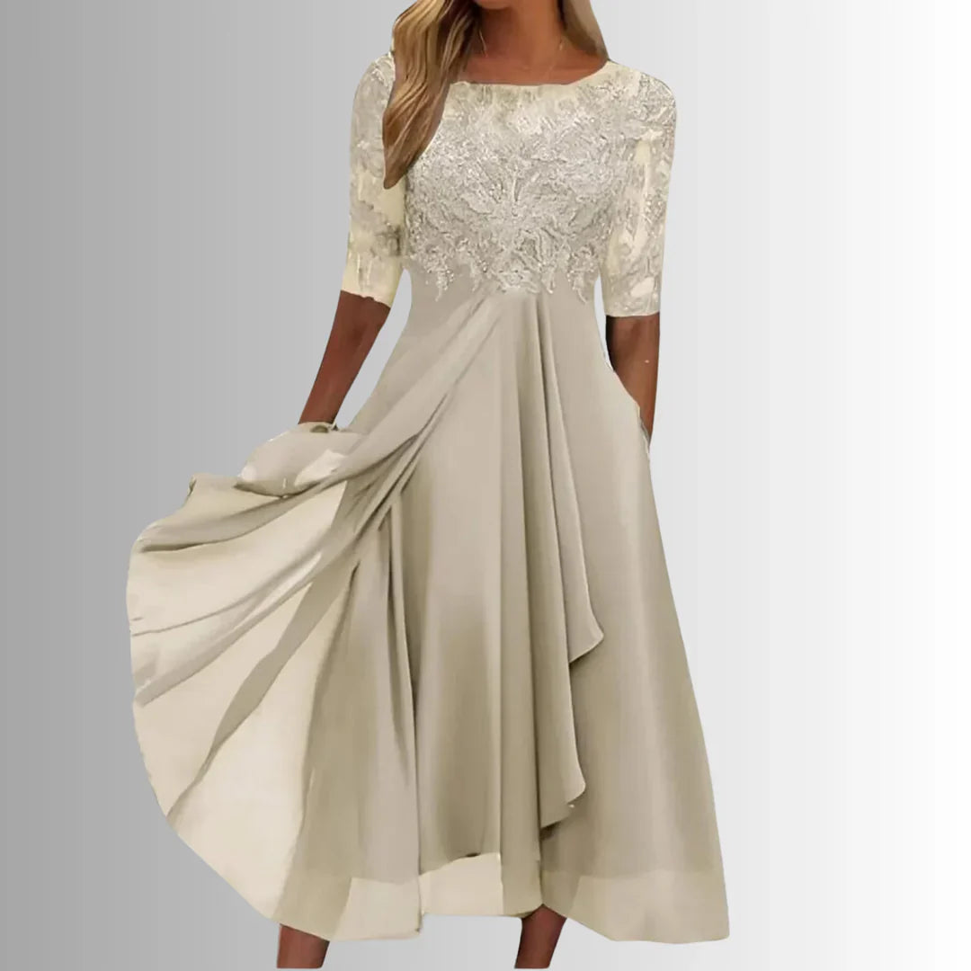 Rhonda- Elegante vestido de encaje para damas