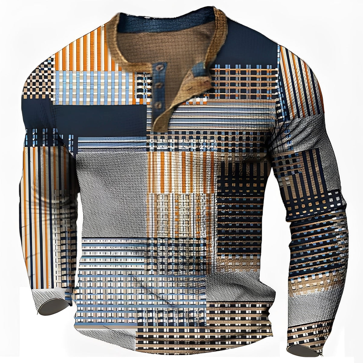 Sam - Camisa de Manga Larga Hombre - Elegante y Casual