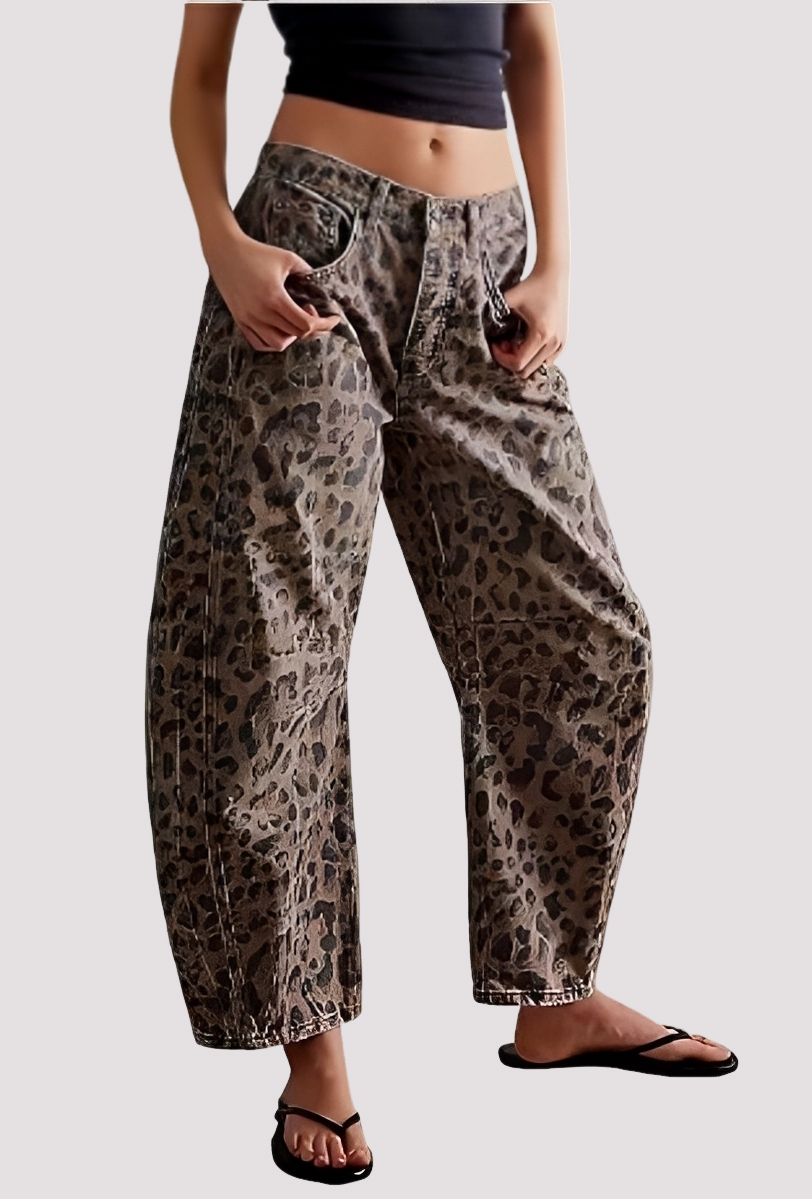 Kendra - Pantalones Elegantes de Pierna Ancha