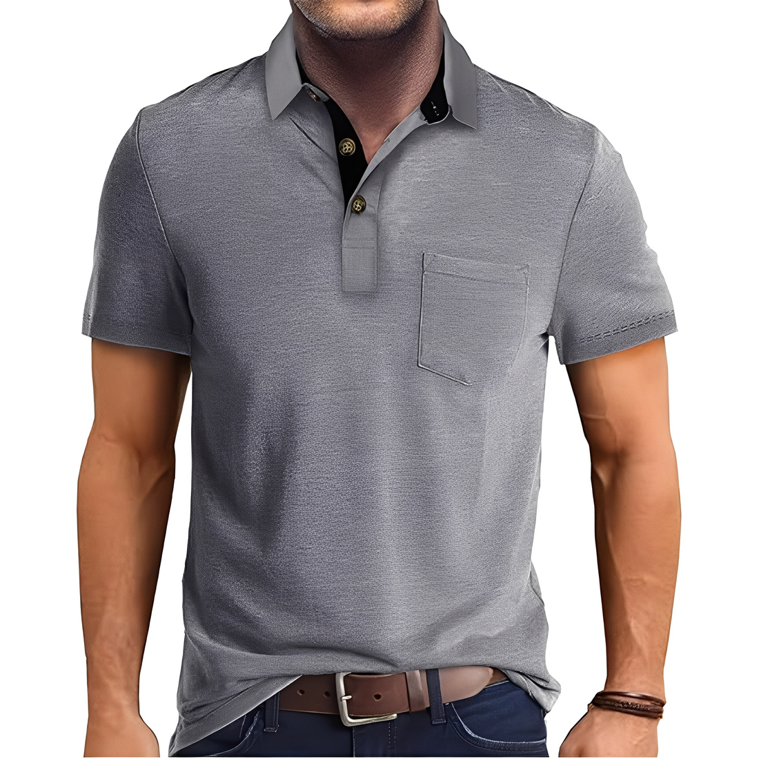 Abner - Polo con diseño clásico