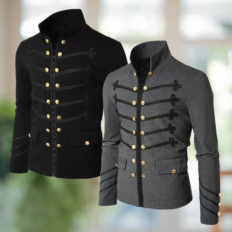 Chard - Chaqueta de Traje Cruzada para Hombres