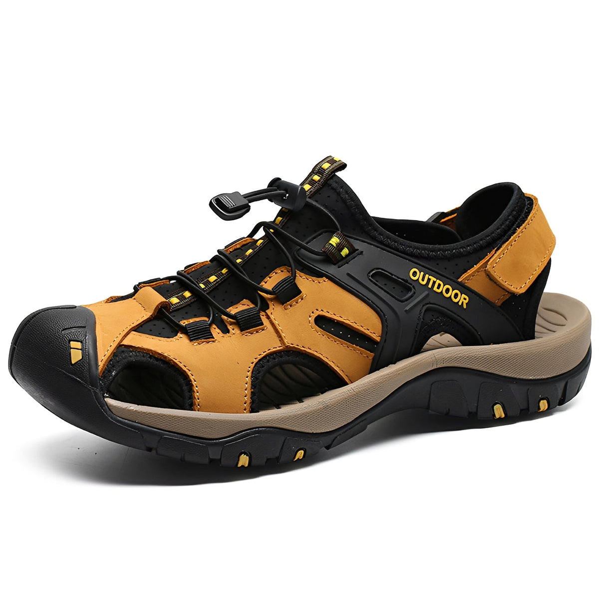 Ralph - Sandalias de Senderismo Casual con Punta Cerrada