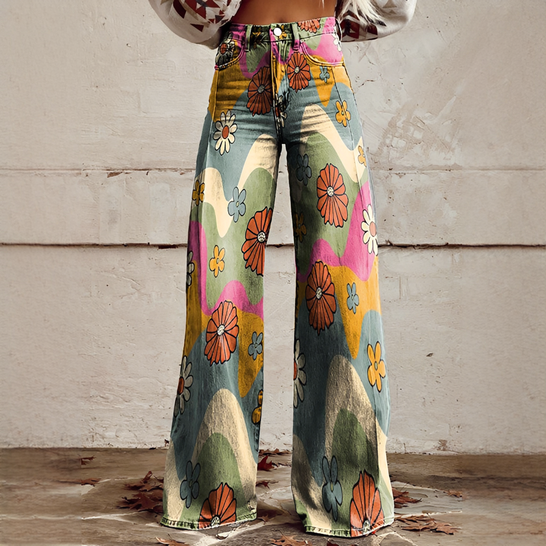 Shannon - Pantalones Anchos y Sofisticados