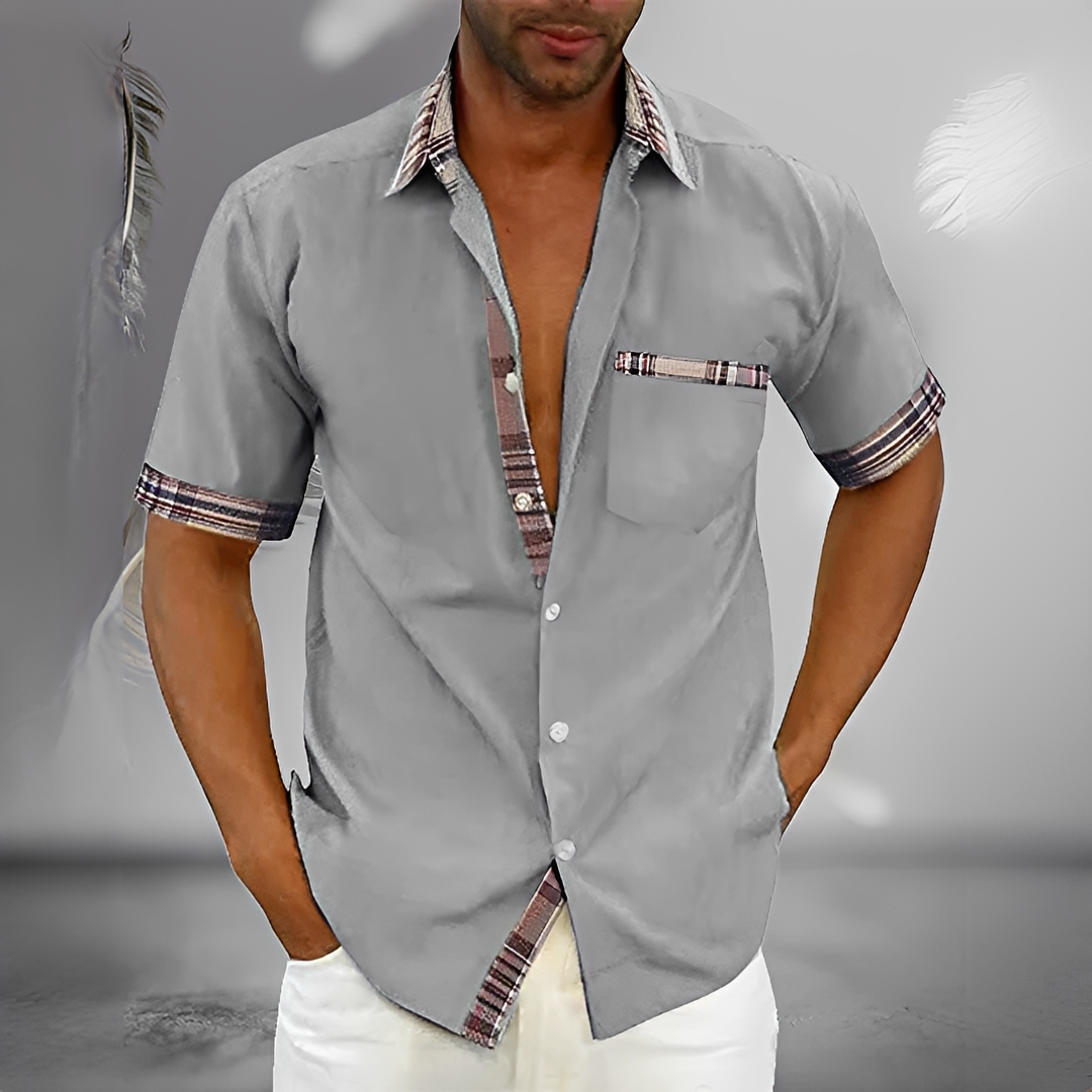 Henrick - Una camisa de verano elegante y confortable para hombre