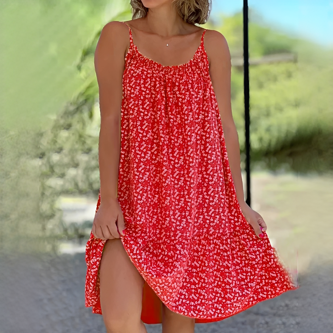 Aileen - Mini Vestido de Estilo Relajado