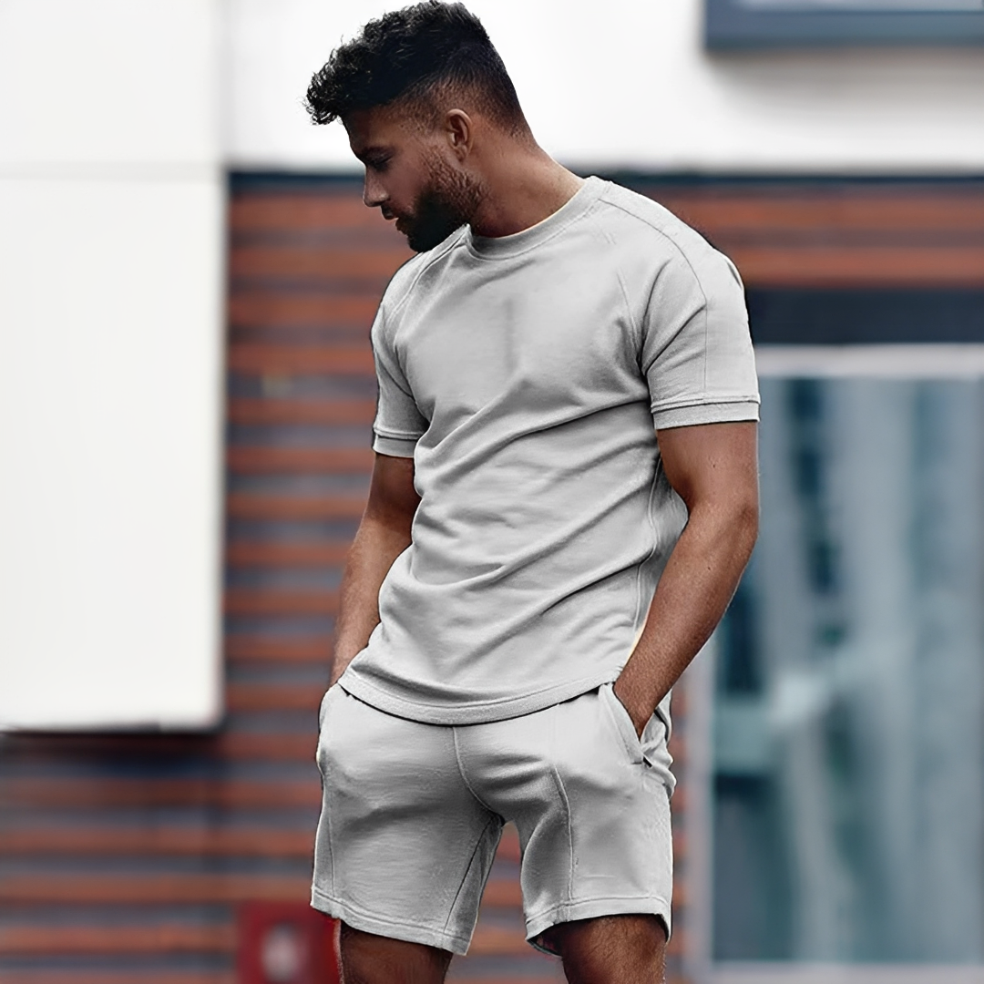 Drake - Set de camiseta y short para hombre - para días cálidos