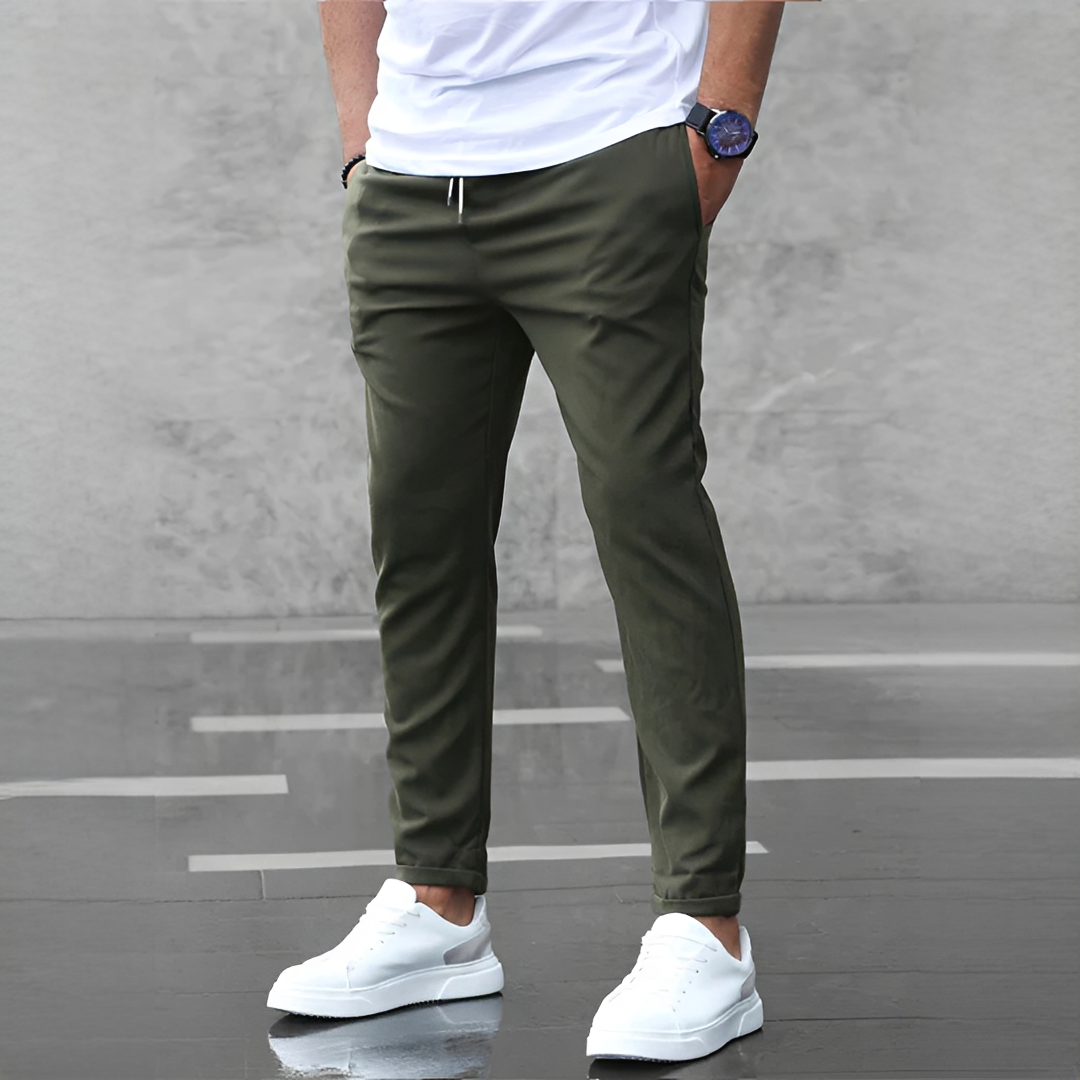 Klent - Pantalones extensibles y cómodos para hombres
