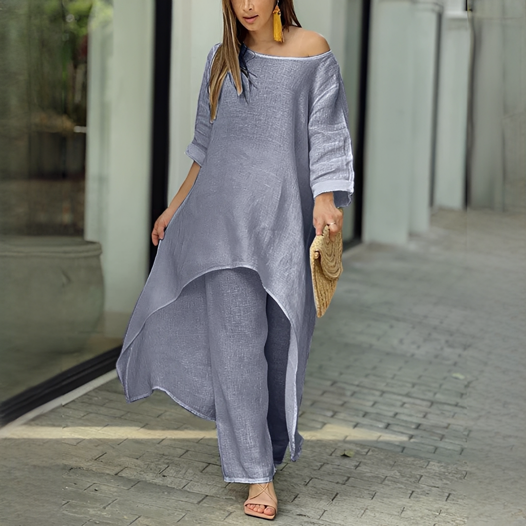 Shantelle - Conjunto dos piezas casual para mujer