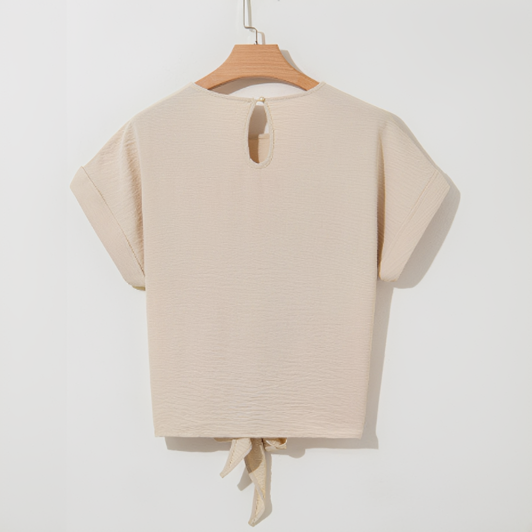 Kalea - Blusa de manga corta moderna