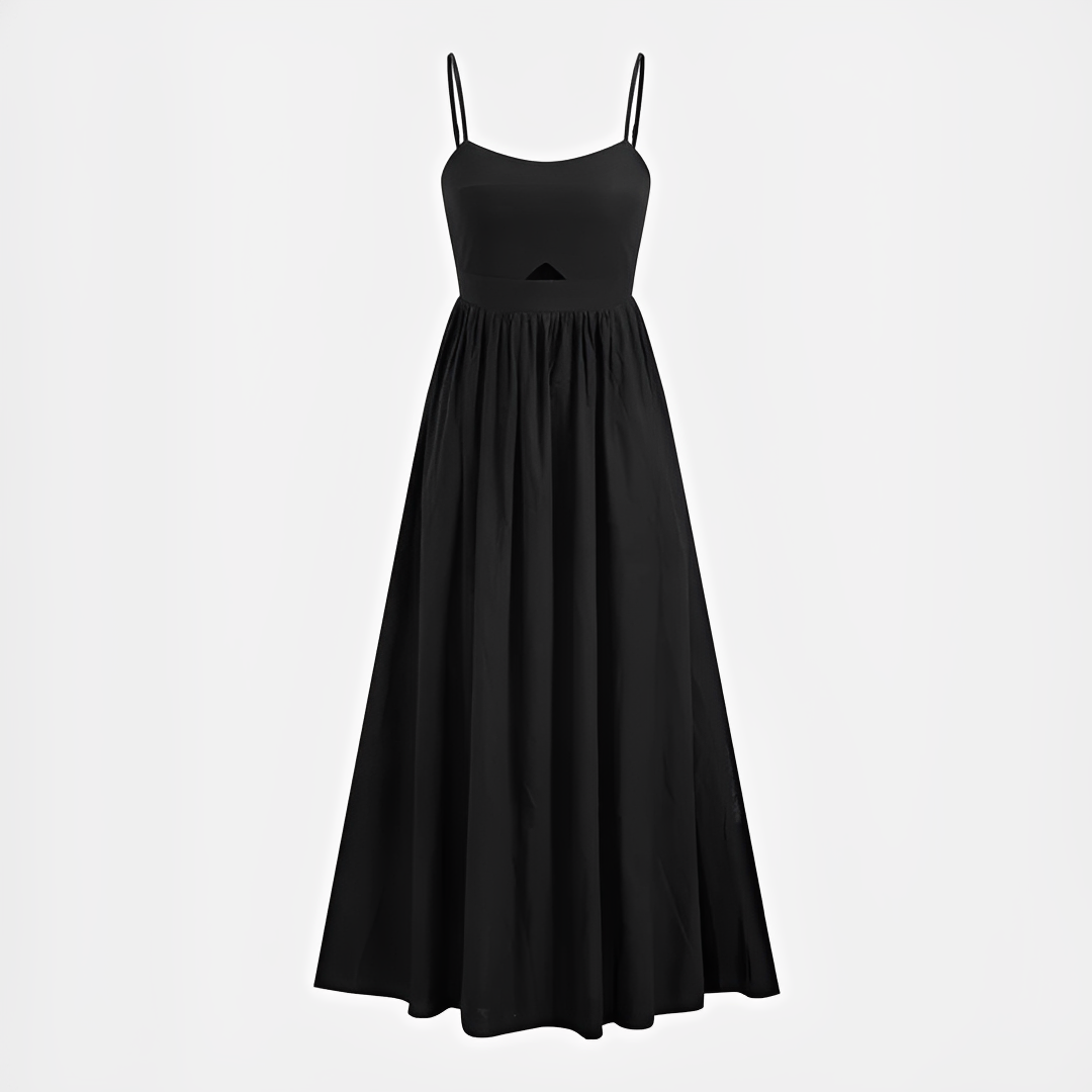 Meadel - Vestido largo sin mangas elegante