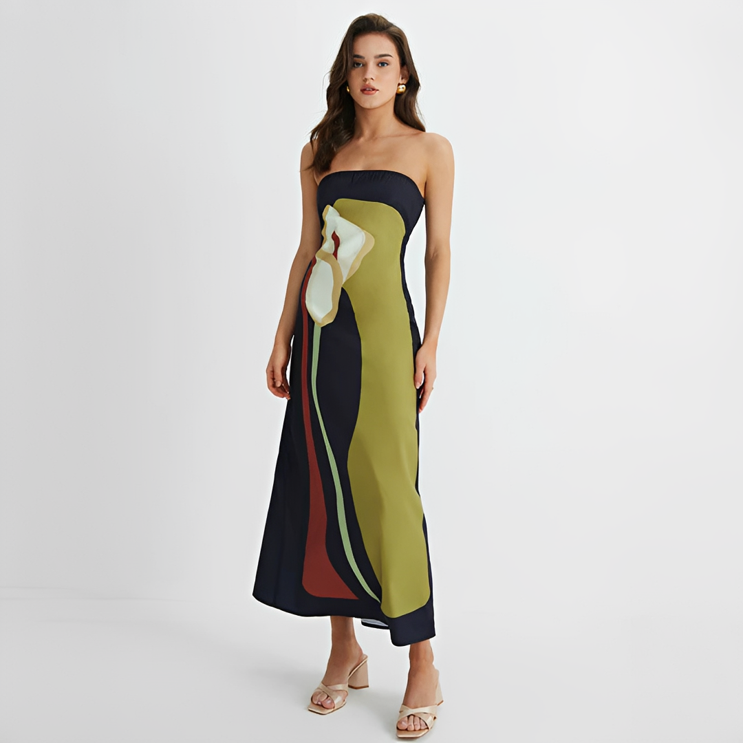 Delaney - Vestido Sofisticado con Motivo Floral