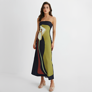 Delaney - Vestido Sofisticado con Motivo Floral