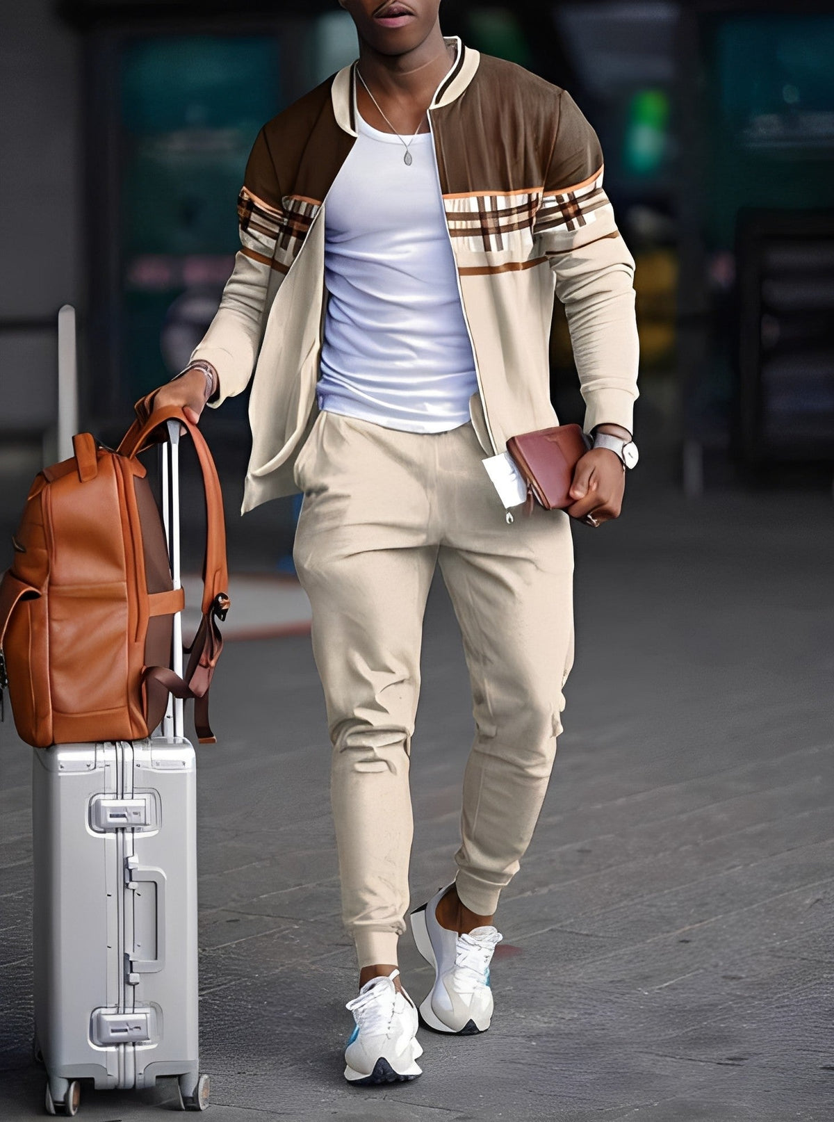 Franklin - Conjunto de jogging elegante para hombres