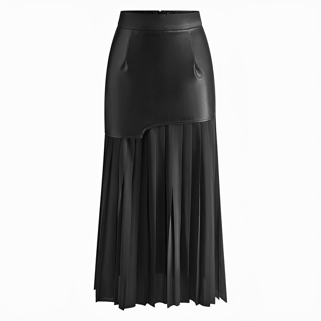 Venedita - Falda maxi asimétrica