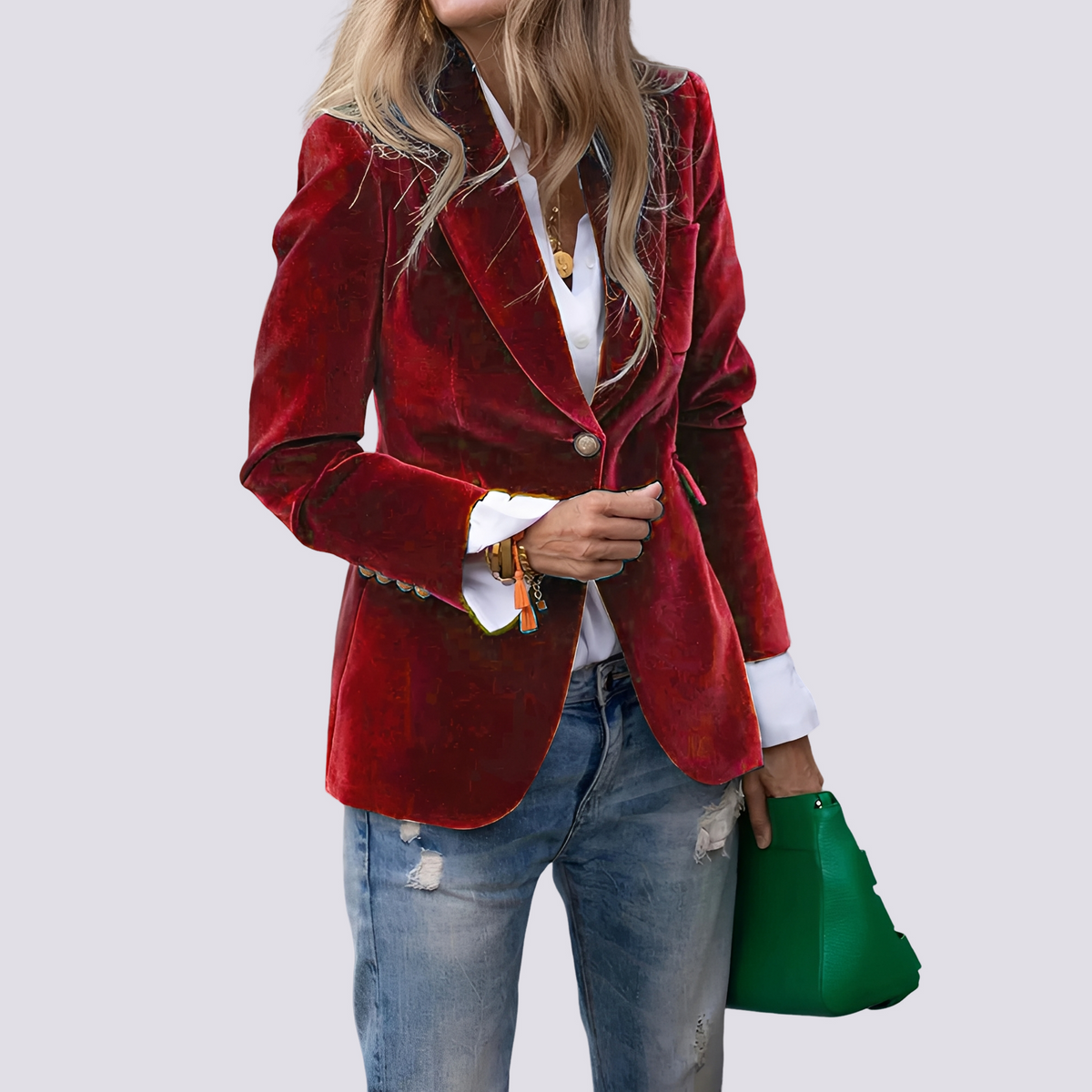 Maisy - Blazer de Traje Formal