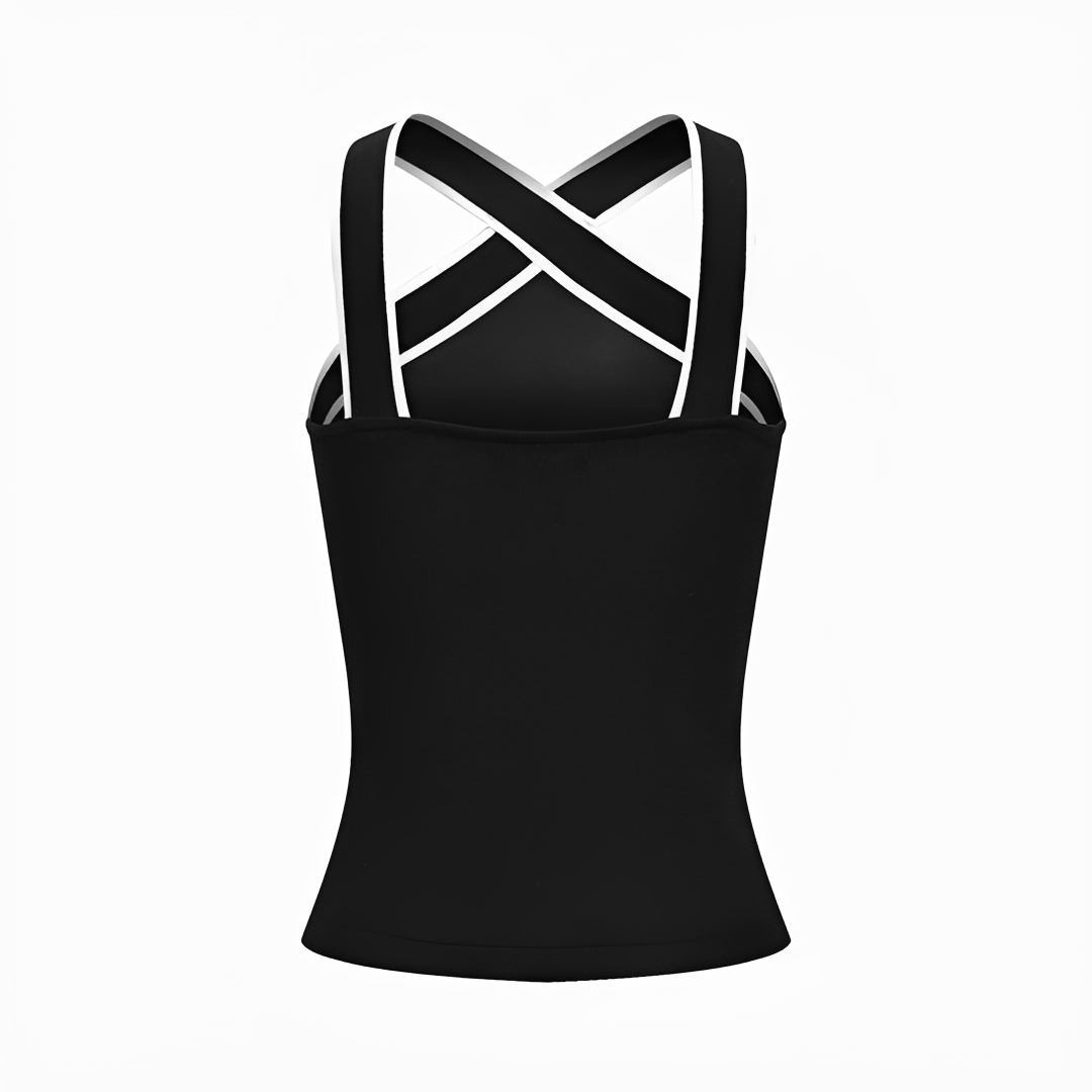 Ferlyn - Blusa Estilizada con Escote en V