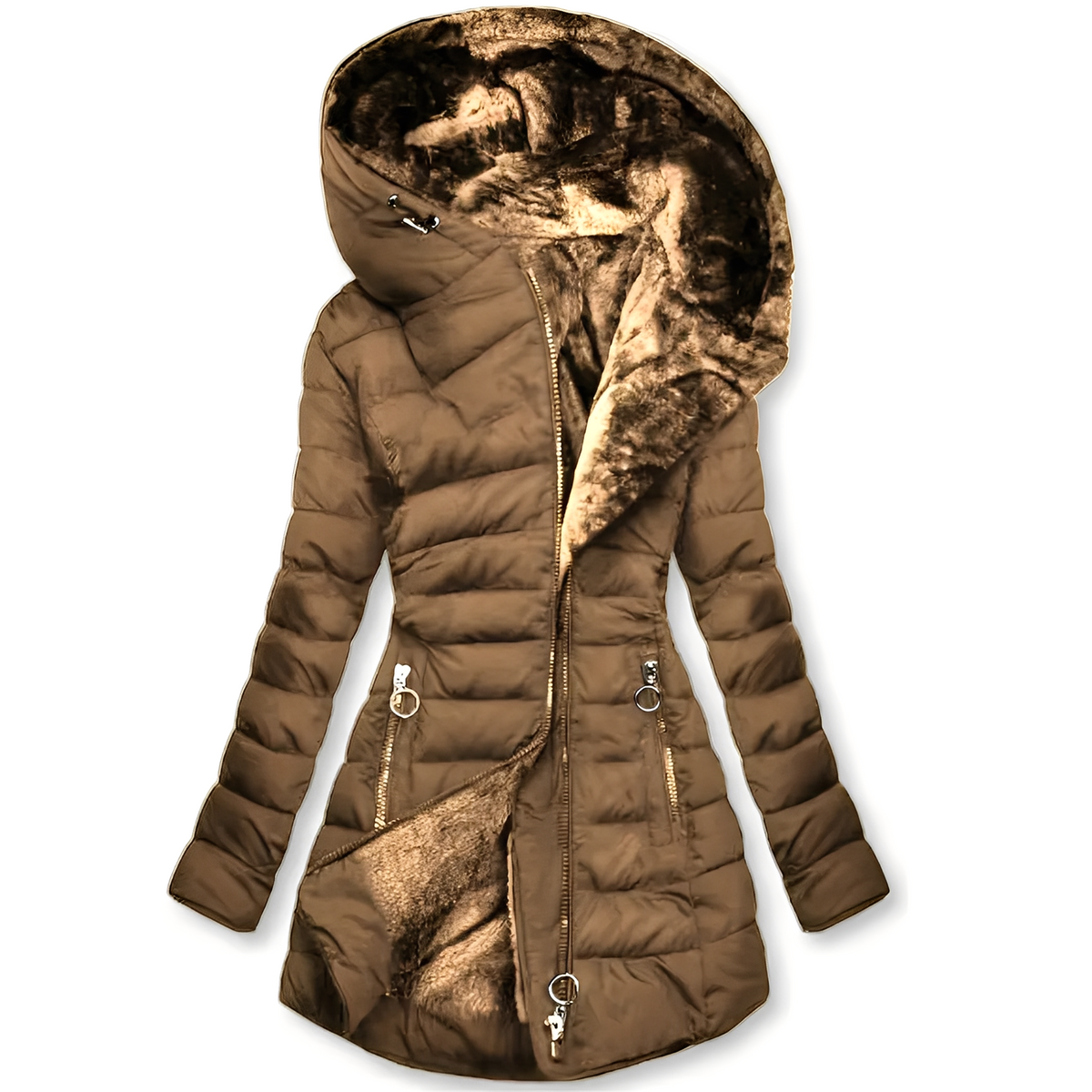 Jasmine - Chaqueta moderna con capucha para mujeres