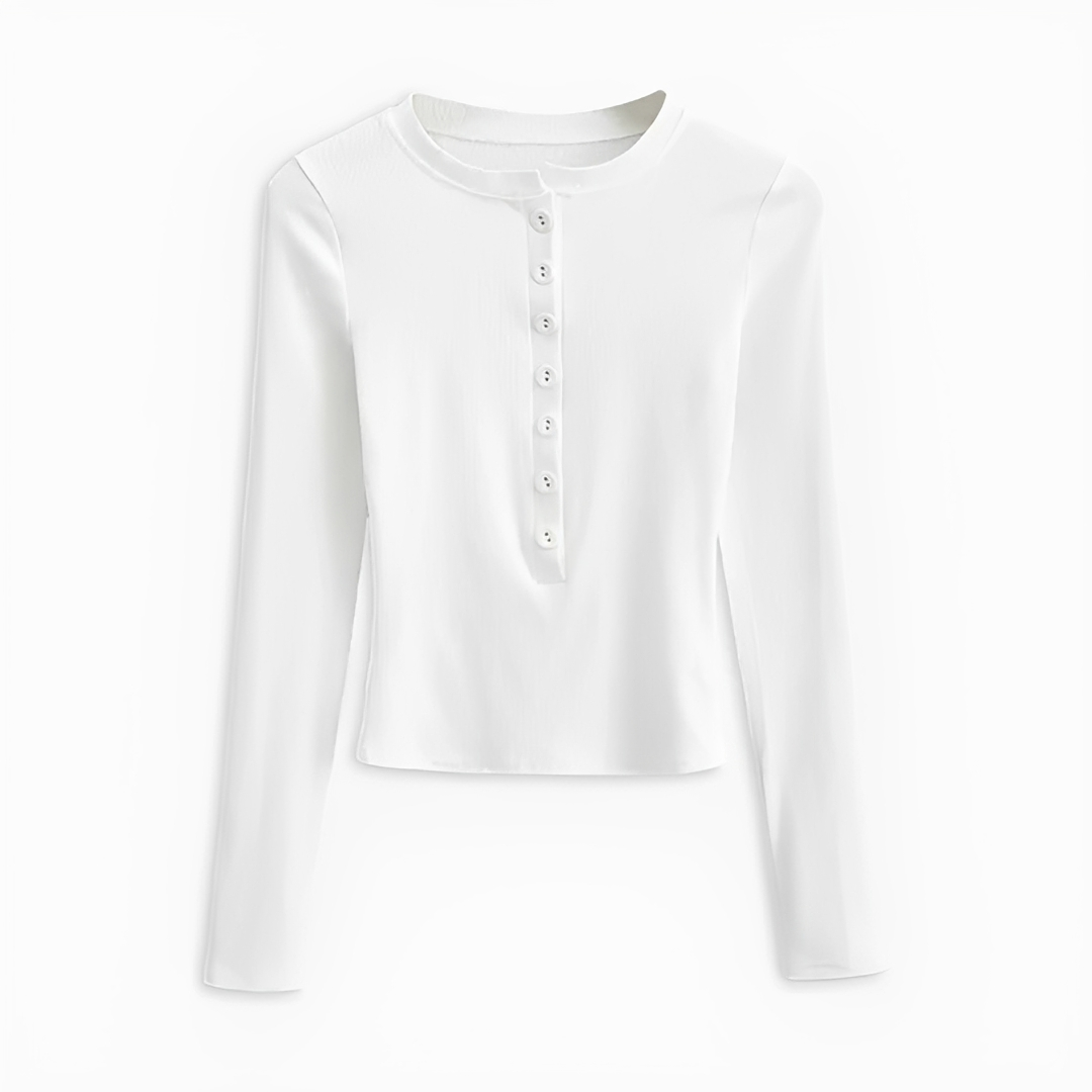 Lorina - Elegante camisa de manga larga