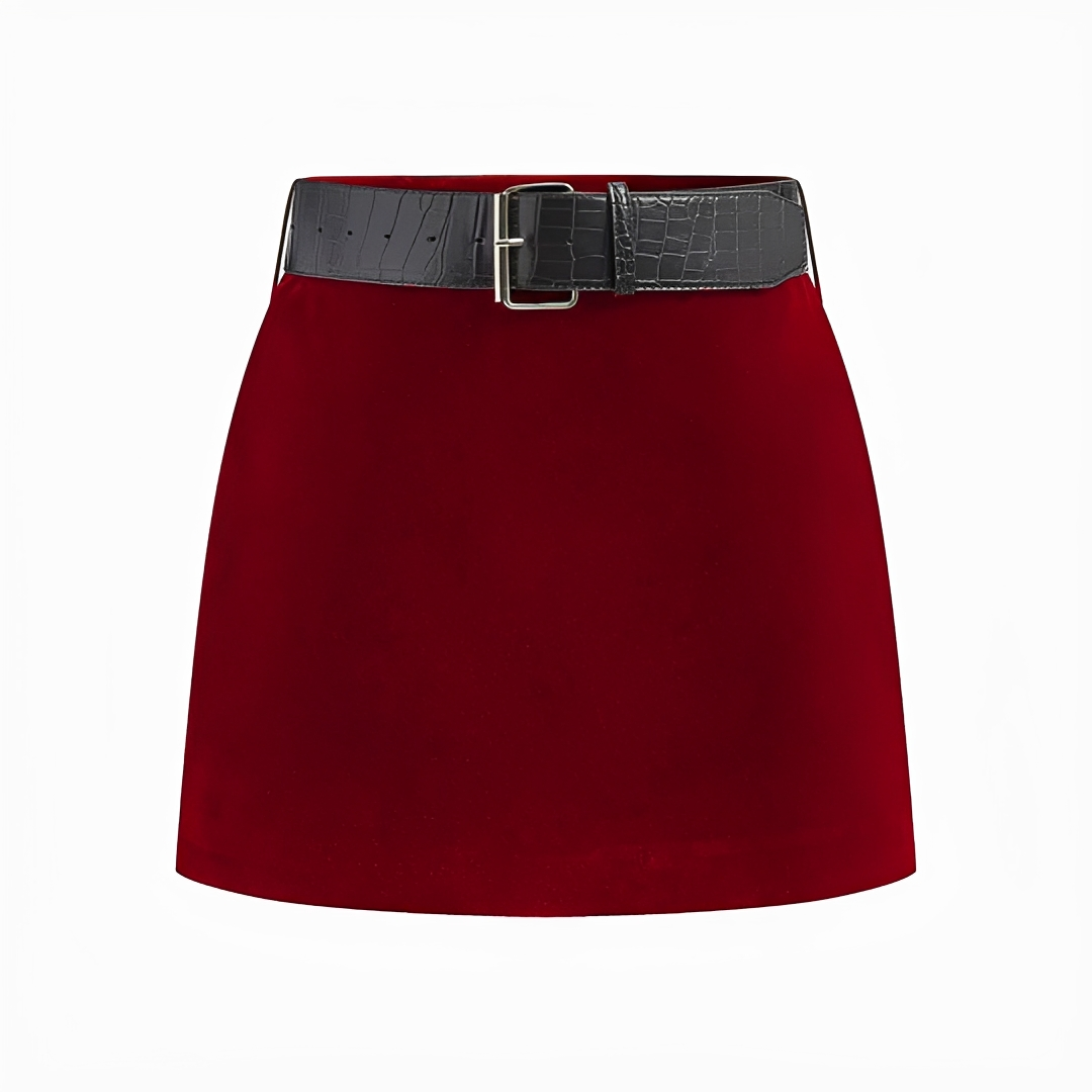 Shelou - Falda Mini Elegante