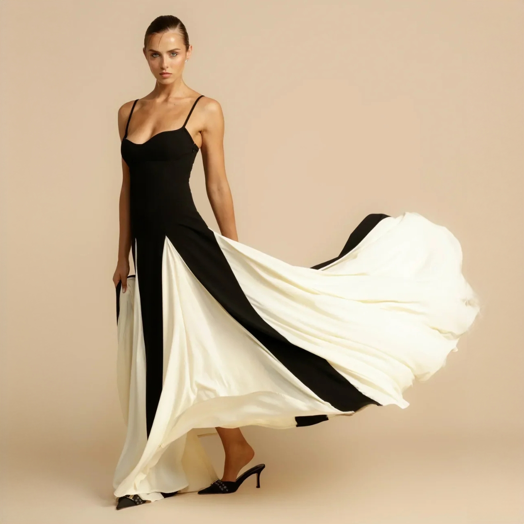 Roxanne - Vestido Maxi de Moda