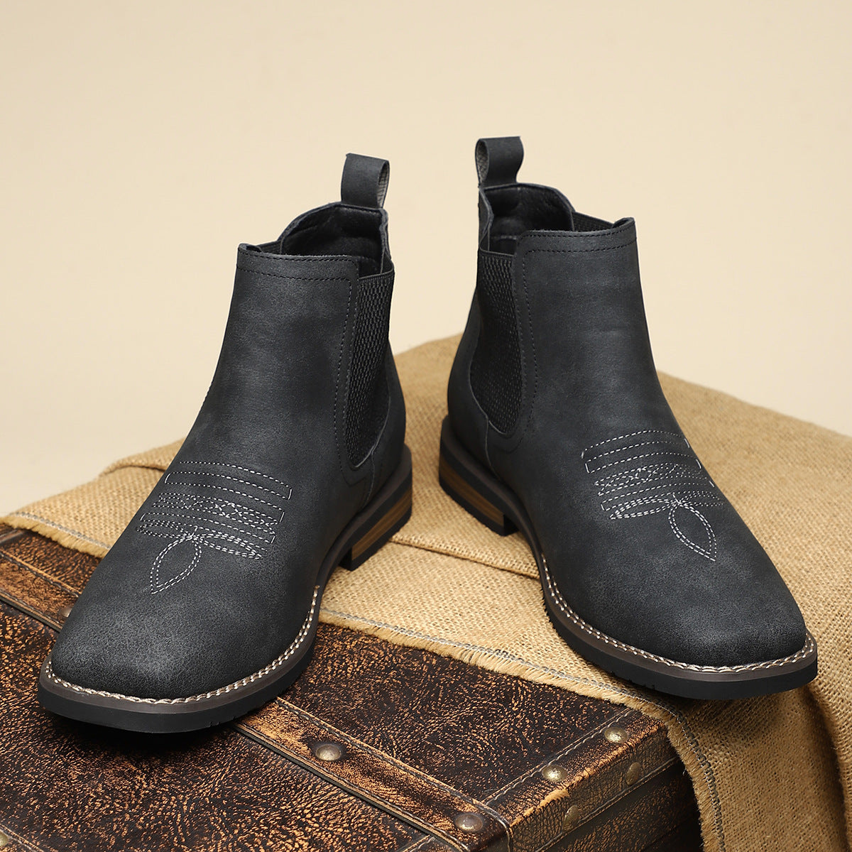 Carson - Botas Elegantes a Media Pantorrilla