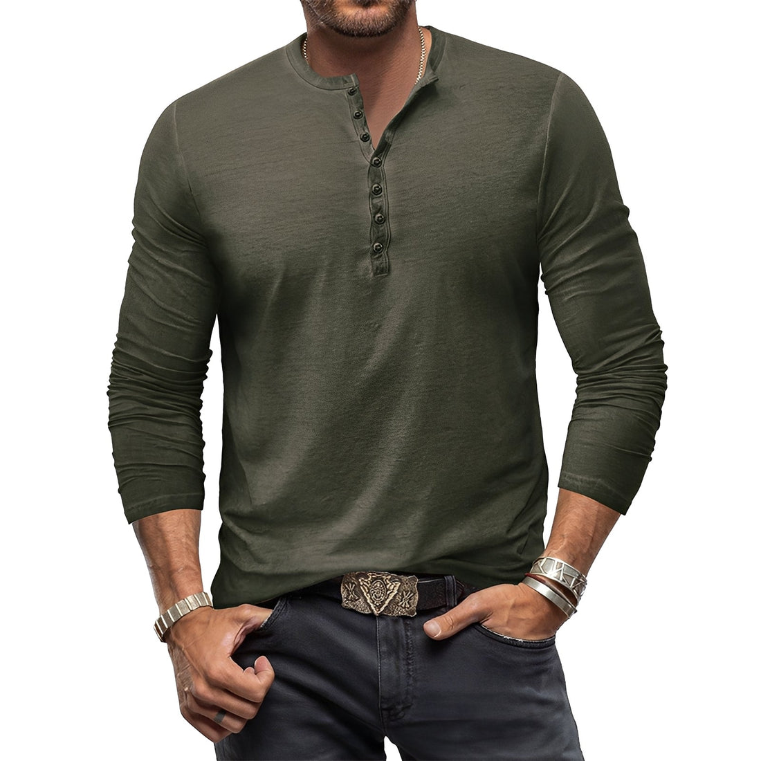 Ronan – Camisa para hombre – Clásica y cómoda