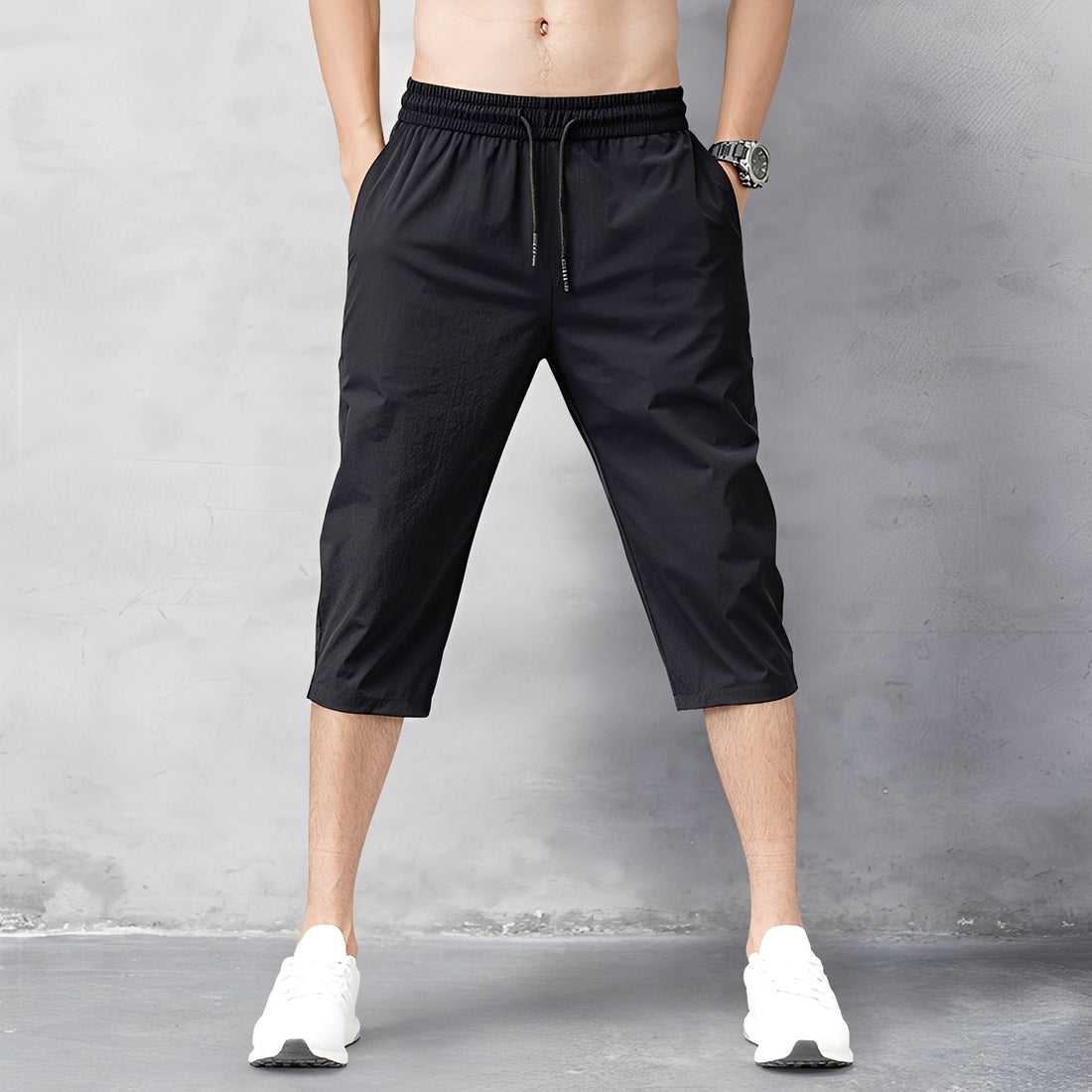 Howard - Pantalones Cortos Casuales de Secado Rápido