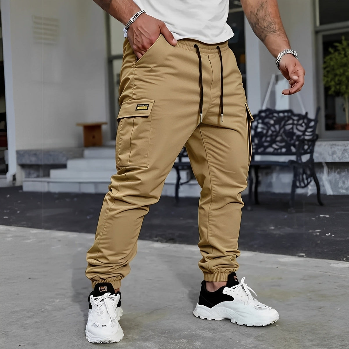 Milton - Pantalones Jogger Casuales