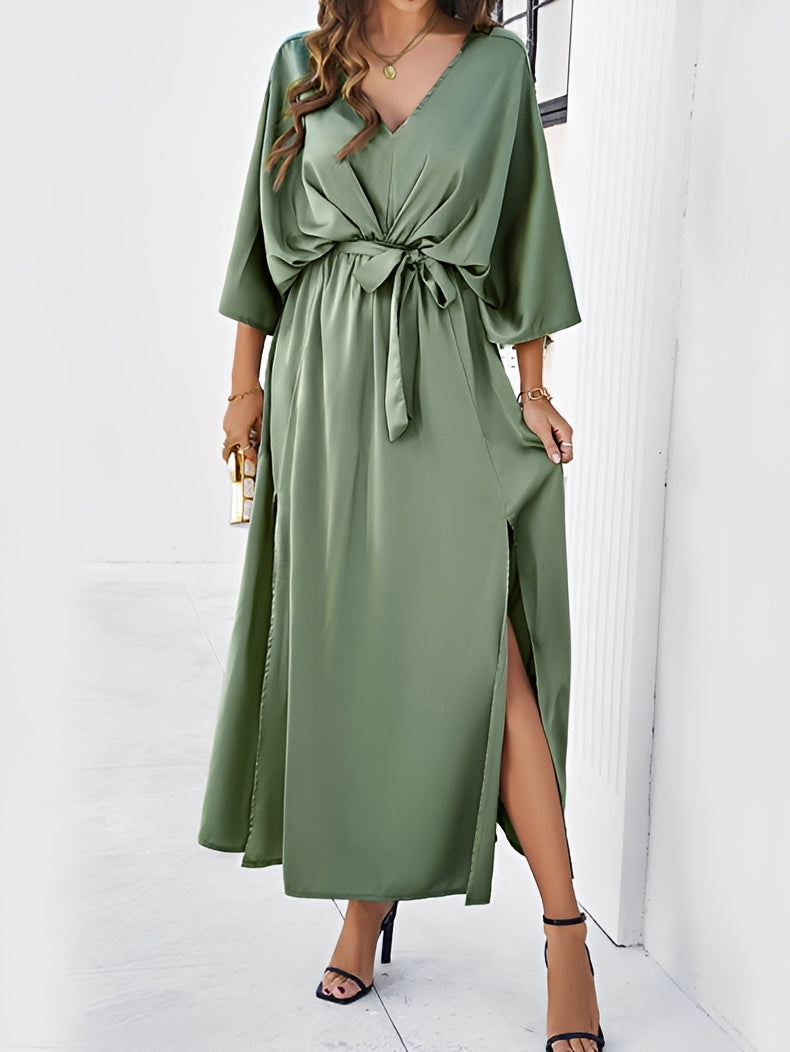 Eleanor - Vestido Maxi Suelto Elegante