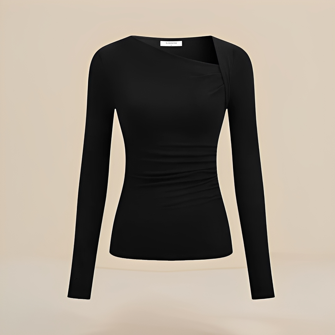 Nadine - Camisa de manga larga estilosa