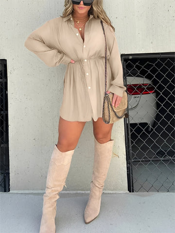 Effie - Romper de Manga Larga Casual