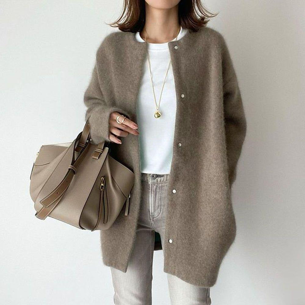 Madoline - Chaqueta ligera con botones para mujeres