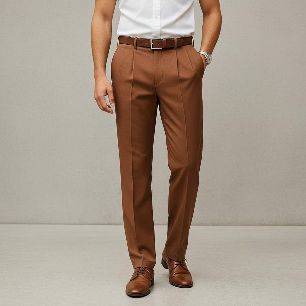 Brandon - Pantalones Rectos Formales